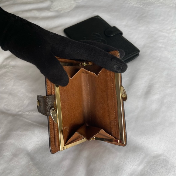 Authentic Louis Vuitton Brown Agenda Pm Monogram Lv Vintage Wallet - Picture 8 of 17